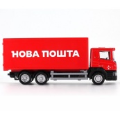 Автомодель детская Scania "Новая Почта" TechnoDrive 250414U, масштаб 1:64. Изображение №5