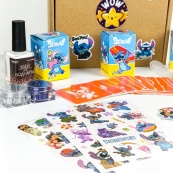 Набір для біо-тату "Wow Box Стіч " від Fresh Tattoo wow-box-stich-3 для 3 дітей. Зображення №3
