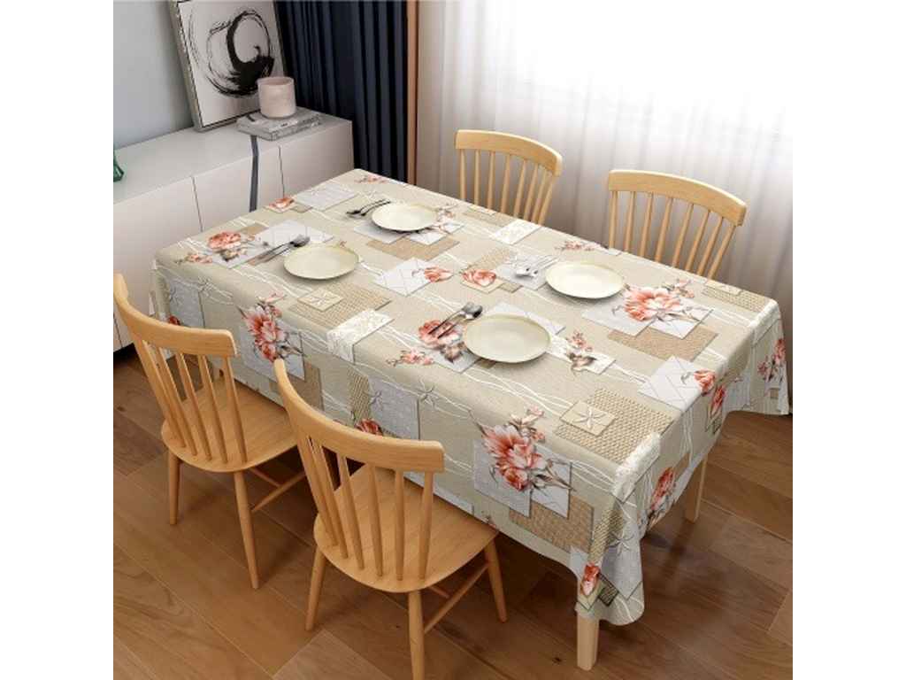 Клейонка 3-шарова на тканевій основі 1,37м х 20м Фотопрінт STS5934-1 ТМ DARIANA Клейонка 3-шарова на тканевій основі 1,37м х 20м Фотопрінт STS5934-1 ТМ DARIANA