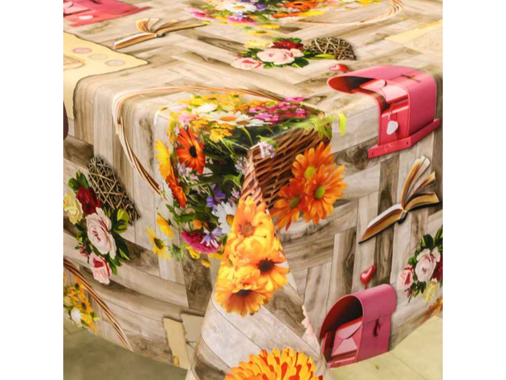 Клейонка 3-шарова на тканевій основі 1,4м х 20м 288 A ПВХ фотодрук ТМ BONA DOMUS Клейонка 3-шарова на тканевій основі 1,4м х 20м 288 A ПВХ фотодрук ТМ BONA DOMUS