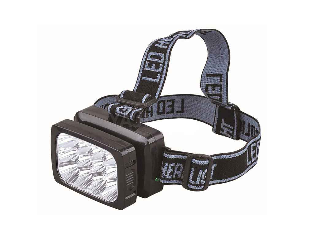 Ліхтар налобний YJ-1837 (12LED, акум.1200mAh, 2р., ТМ LUXURY Ліхтар налобний YJ-1837 (12LED, акум.1200mAh, 2р., ТМ LUXURY