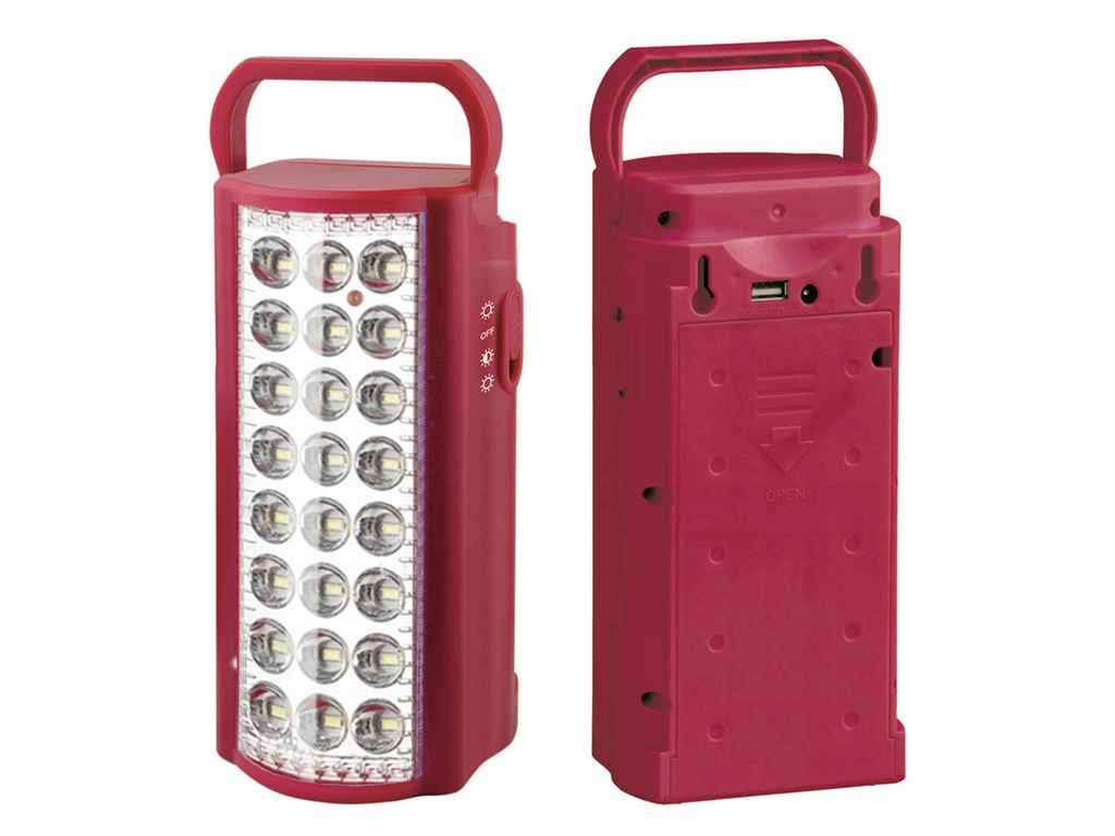 Світильник світлодіодний акумуляторний 95*80*198мм 20W 5000K 2500mAh ALMINA 1024, 24SMD ТМКИТАЙ Світильник світлодіодний акумуляторний 95*80*198мм 20W 5000K 2500mAh ALMINA 1024, 24SMD ТМКИТАЙ