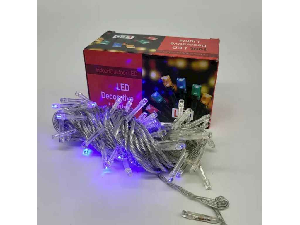 Гірлянда 80LED синій 9м проз дріт 220V 0370-9 ТМ PRC Гірлянда 80LED синій 9м проз дріт 220V 0370-9 ТМ PRC