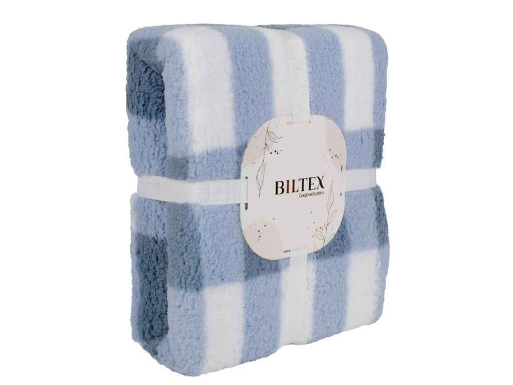 Плед 150*180 набивний CHESTER BLUE ТМ БІЛТЕКС Плед 150*180 набивний CHESTER BLUE ТМ БІЛТЕКС