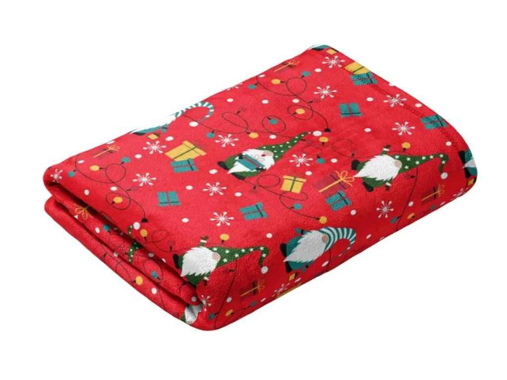 Плед 180*200 набивний НОВИЙ РІК/PARTY GNOMES ТМ БІЛТЕКС Плед 180*200 набивний НОВИЙ РІК/PARTY GNOMES ТМ БІЛТЕКС