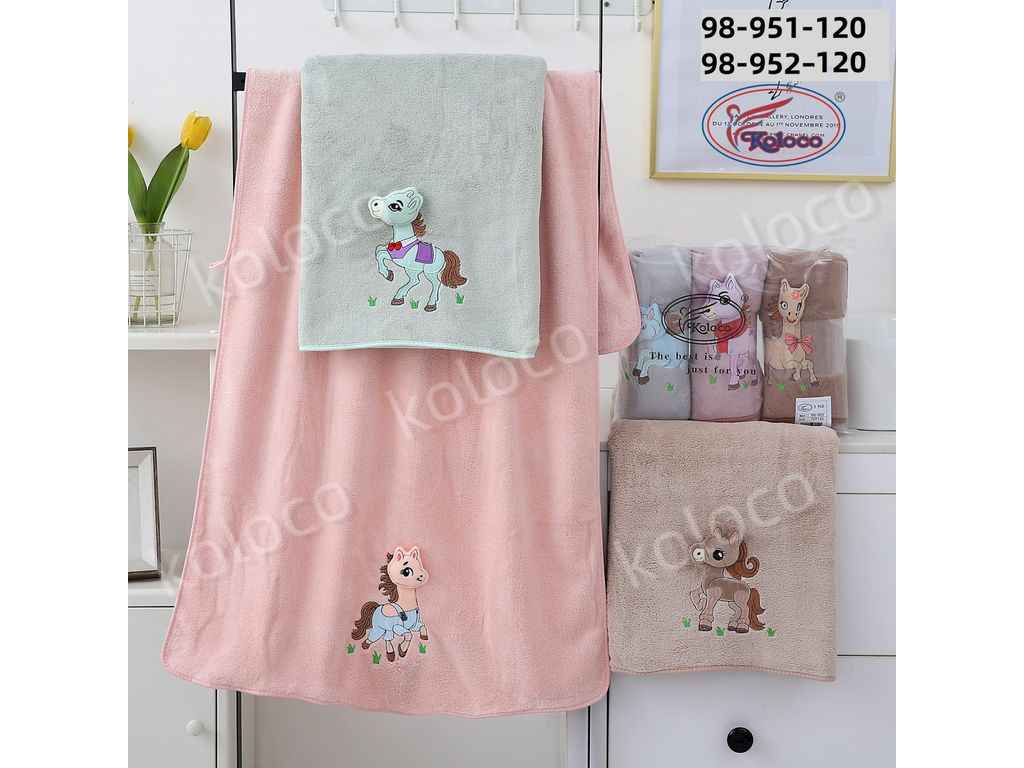 Рушник 140*70 мікрофібра арт.98-951 ТМ Колоко Рушник 140*70 мікрофібра арт.98-951 ТМ Колоко