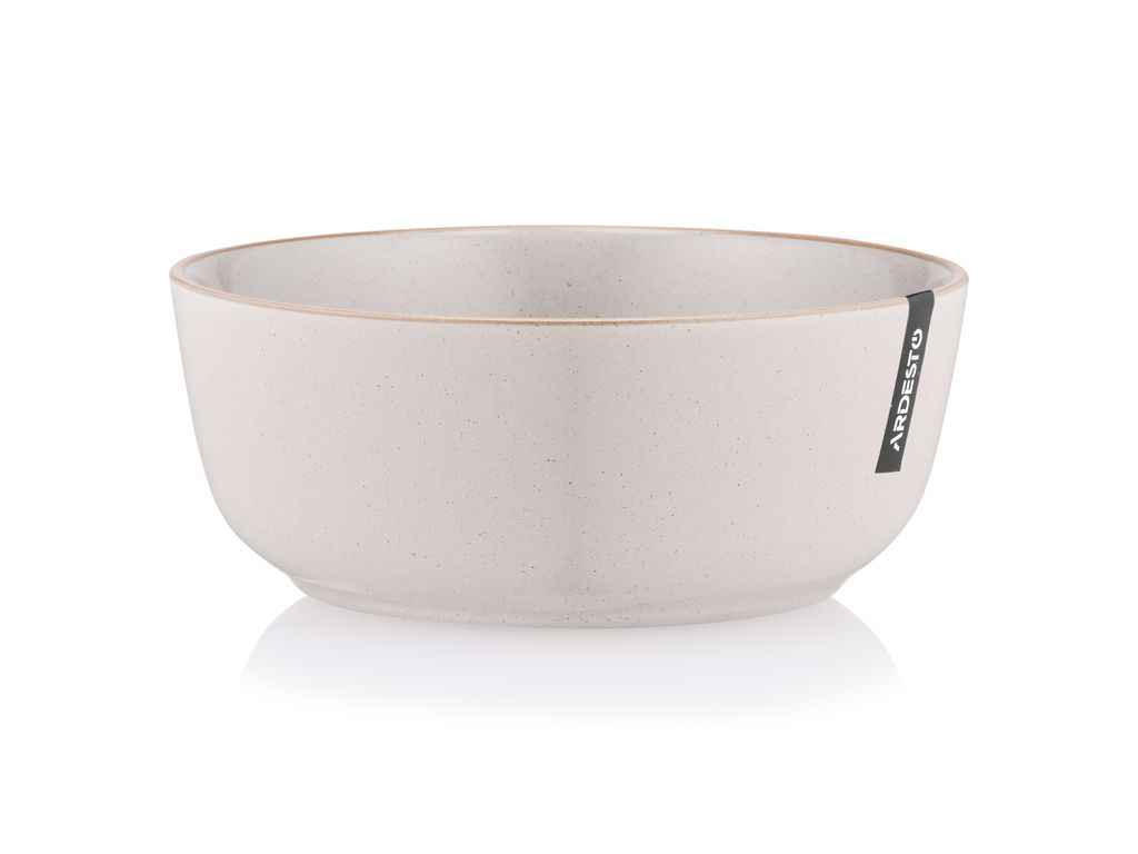 Салатник 720мл Apulia, 16.2см, кераміка, сірий ТМARDESTO Салатник 720мл Apulia, 16.2см, кераміка, сірий ТМARDESTO