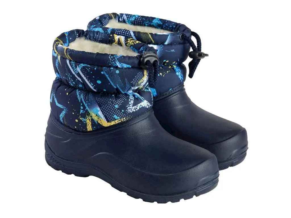 Чоботи ПВХ р.30/31-35/36р синій дитячі зимові (12 пар/уп) арт.083 ТМ GIPANIS Чоботи ПВХ р.30/31-35/36р синій дитячі зимові (12 пар/уп) арт.083 ТМ GIPANIS