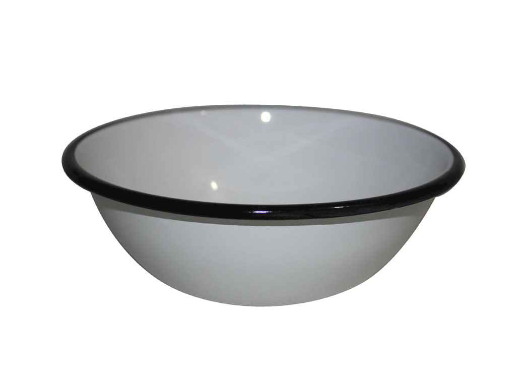 Миска емальована 0,6л/1 Білий (I0305/1) ТМ IDILIA Миска емальована 0,6л/1 Білий (I0305/1) ТМ IDILIA