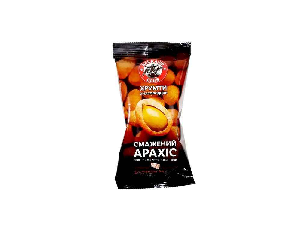 Арахіс кранч 60г Бекон солоний ТМHokkaido Club Арахіс кранч 60г Бекон солоний ТМHokkaido Club