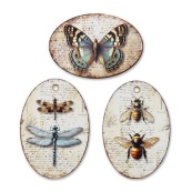 Набор для создания настенной подвески "Botanical World" FDCKW-057. Изображение №3 Набор для создания настенной подвески "Botanical World" FDCKW-057. Изображение №3