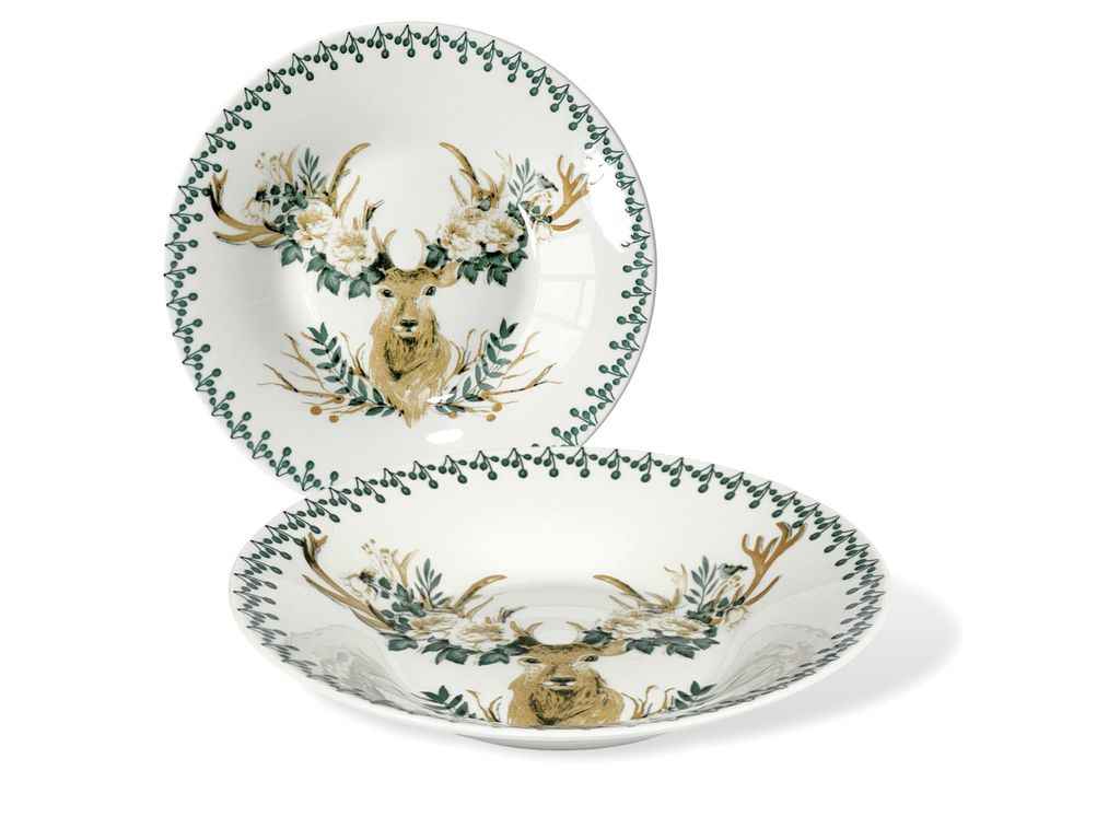 Тарілка супова 20см 400мл 717717-13 ТМ SNT Тарілка супова 20см 400мл 717717-13 ТМ SNT