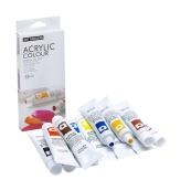 Фарби 12мол "Art Ranger" 12 кольорів "Acrylie" EA1212-3. Зображення №2