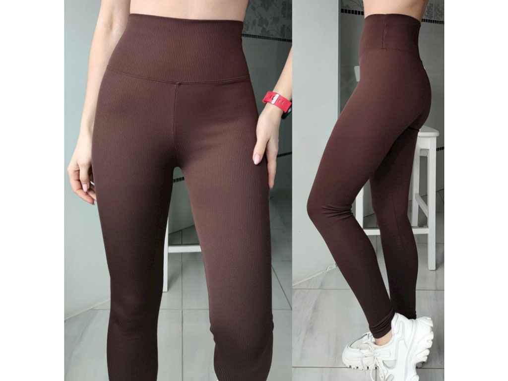 Лосіни жін на флісі рубчик арт.70225 коричневий р.4XL ТМ OSM Лосіни жін на флісі рубчик арт.70225 коричневий р.4XL ТМ OSM