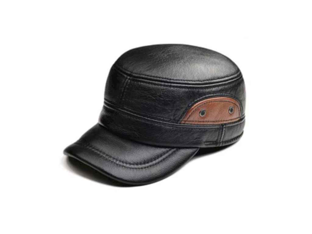 Кепка чол шкірозамінник Німка чорний ТМ SHAPKI Кепка чол шкірозамінник Німка чорний ТМ SHAPKI