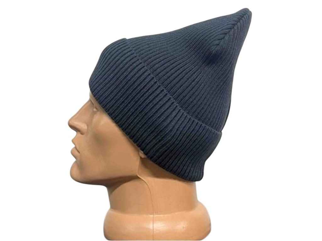 Шапка чол фліс Рубчик синій ТМ SHAPKI Шапка чол фліс Рубчик синій ТМ SHAPKI