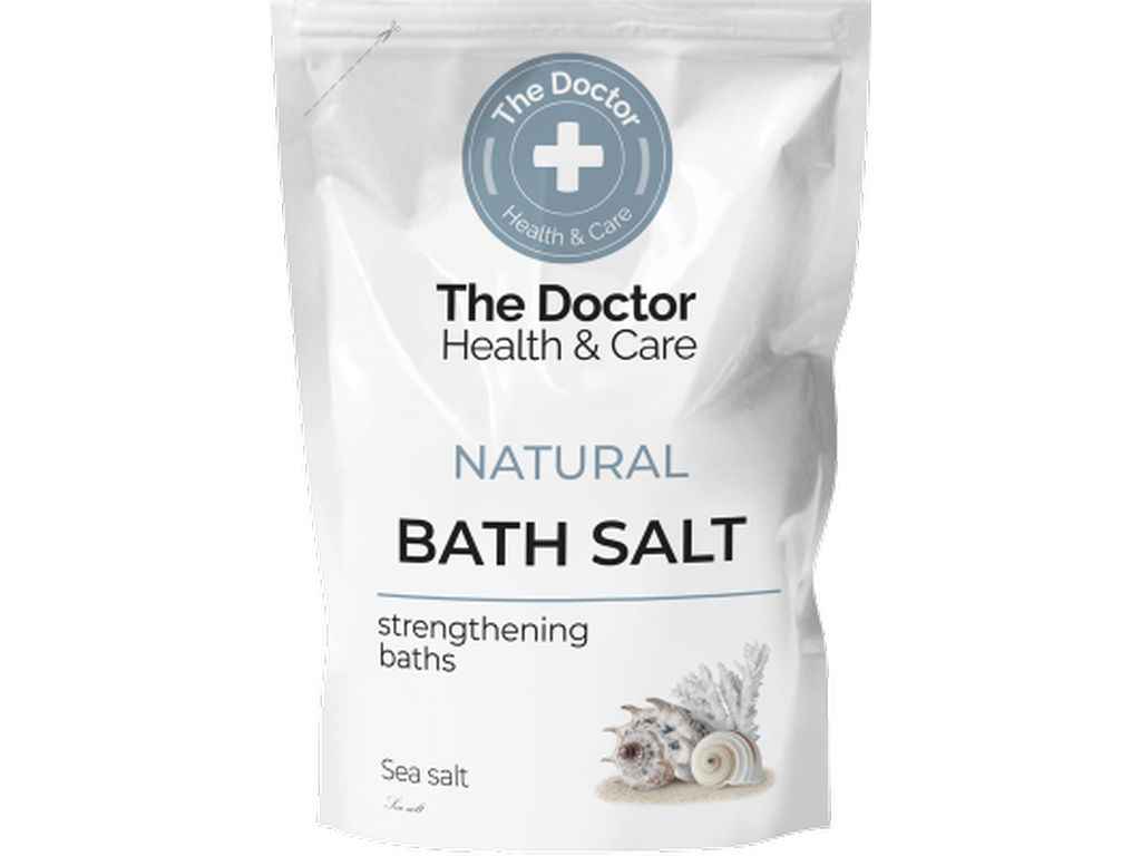 Сіль для ванни 500г Морська натуральна ТМ THE DOCTOR HEALTH CARE Сіль для ванни 500г Морська натуральна ТМ THE DOCTOR HEALTH CARE