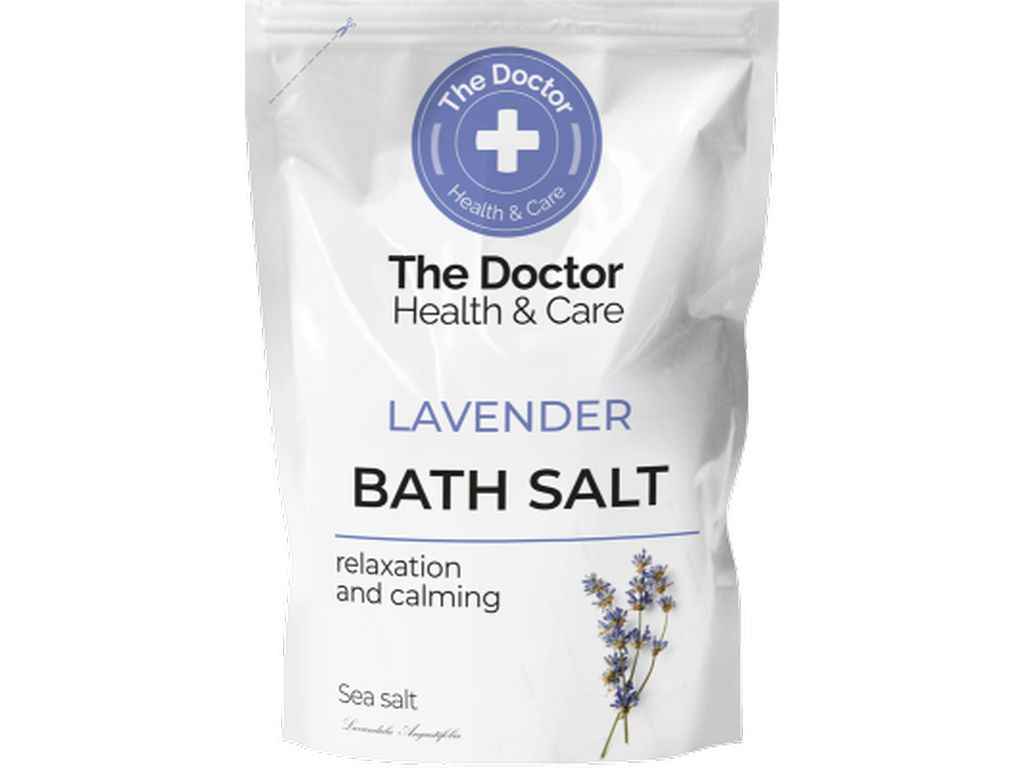 Сіль для ванни 500г з Лавандою ТМ THE DOCTOR HEALTH CARE Сіль для ванни 500г з Лавандою ТМ THE DOCTOR HEALTH CARE