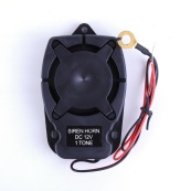 Сирена 1 тон 40w AOSJ 406 гучний низ.тон/вологозах./плоска 3606. Зображення №2