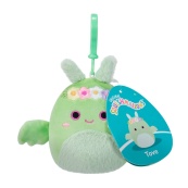 М'яка іграшка на кліпсі "Дракон Тов" Squishmallows SQCP00217, 9 см. Зображення №3 М'яка іграшка на кліпсі "Дракон Тов" Squishmallows SQCP00217, 9 см. Зображення №3