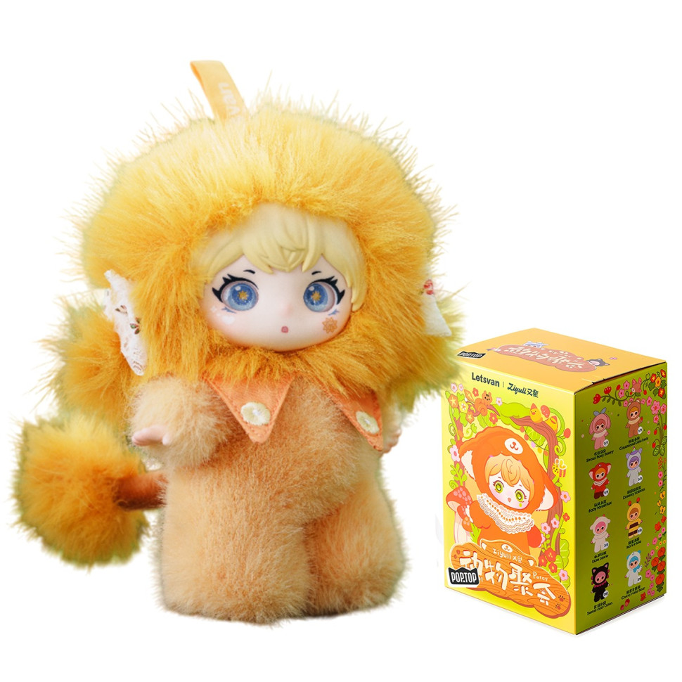 Колекційна м'яка іграшка з кільцем "Паті звіряток" Pop Top 17Zl-0601 серії "Ziyuli" Колекційна м'яка іграшка з кільцем "Паті звіряток" Pop Top 17Zl-0601 серії "Ziyuli"