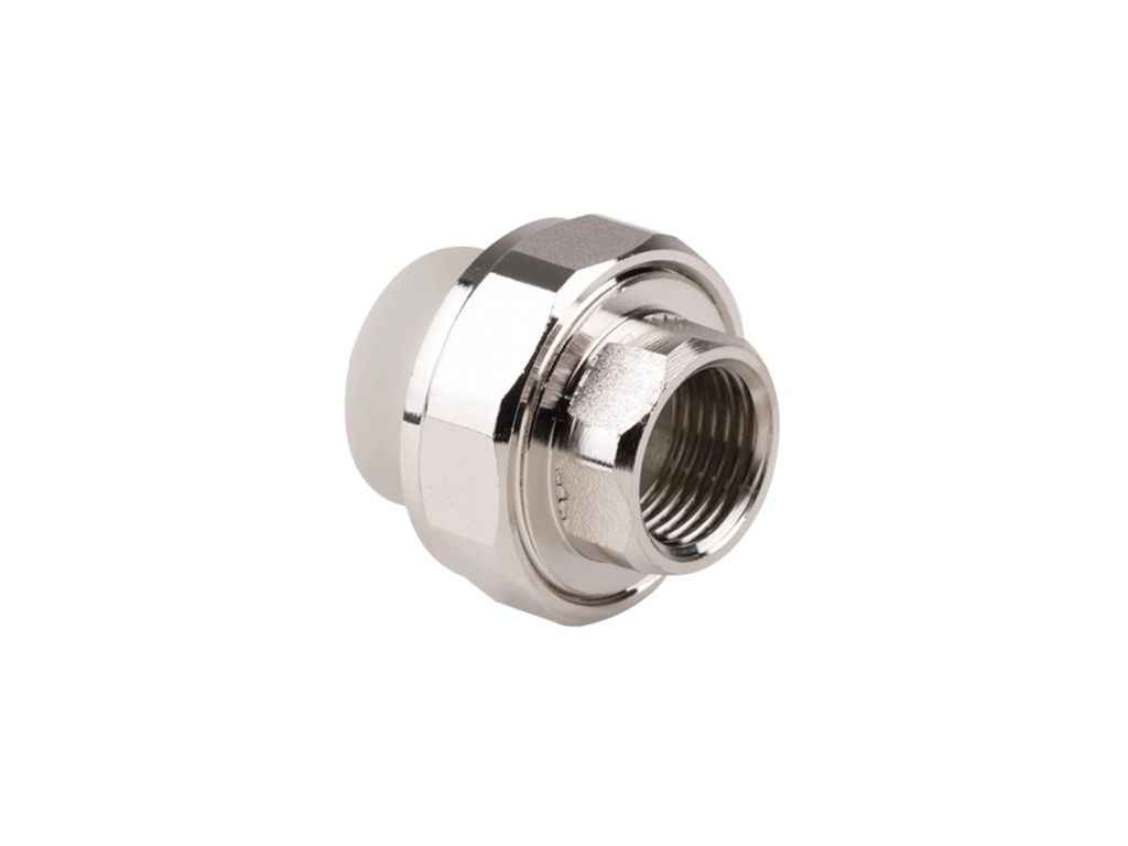 Американка d=20мм поліпропіленова 1/2 В для поліпроп. труб (DSI001) ТМ Thermo Alliance Американка d=20мм поліпропіленова 1/2 В для поліпроп. труб (DSI001) ТМ Thermo Alliance