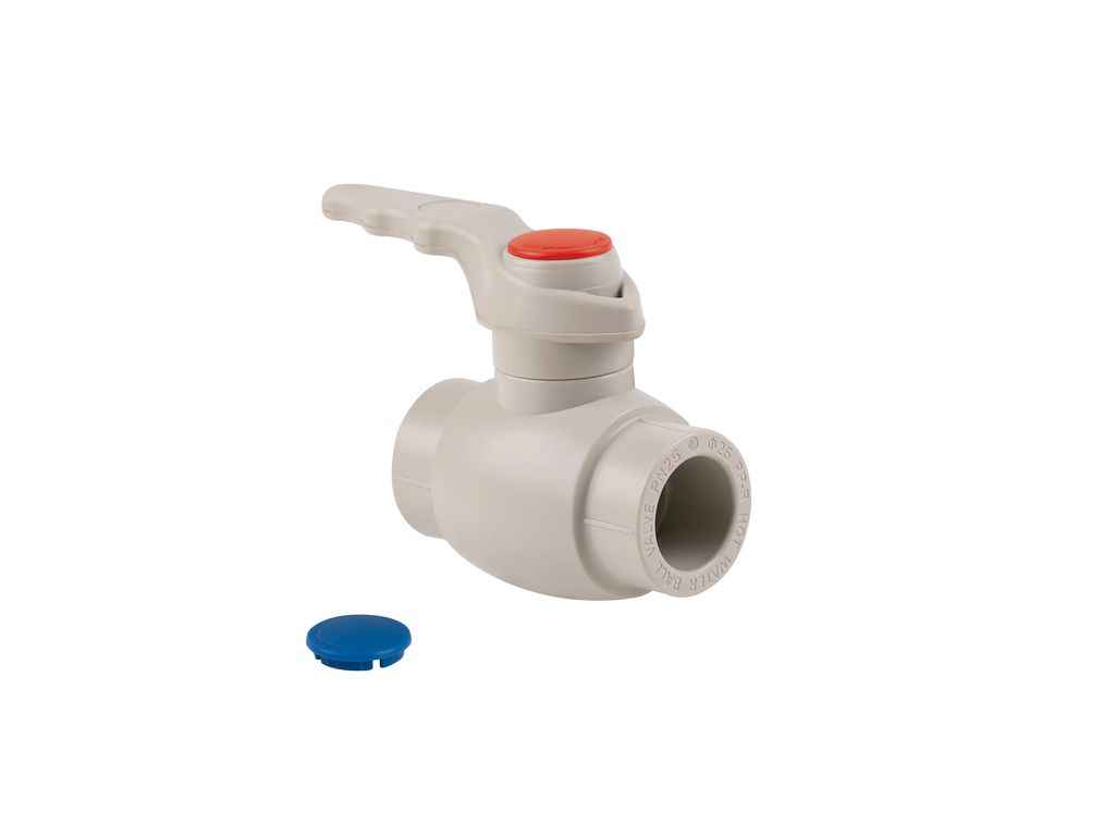 Кран PPR кульовий 25мм латунна куля, для поліпроп. труб (DSW115) ТМ Thermo Alliance Кран PPR кульовий 25мм латунна куля, для поліпроп. труб (DSW115) ТМ Thermo Alliance