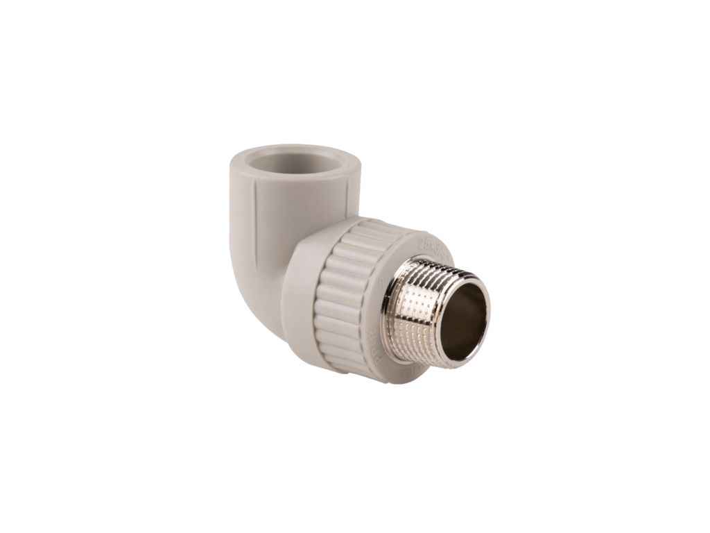 Кут 3/4 90° d=25мм поліпропіленовий для поліпроп. труб (DSE4035) ТМ Thermo Alliance Кут 3/4 90° d=25мм поліпропіленовий для поліпроп. труб (DSE4035) ТМ Thermo Alliance