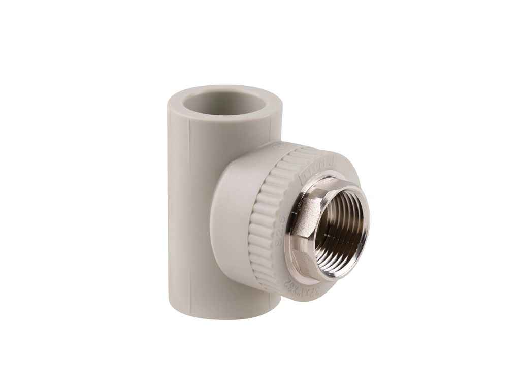 Трійник 1 поліпропіленовий 32х32 для поліпроп. труб (DSC206) ТМ Thermo Alliance Трійник 1 поліпропіленовий 32х32 для поліпроп. труб (DSC206) ТМ Thermo Alliance