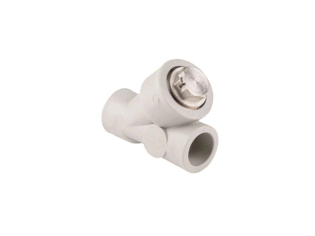 Фільтр d=25мм поліпропіленовий для поліпроп. труб (DSC432) ТМ Thermo Alliance Фільтр d=25мм поліпропіленовий для поліпроп. труб (DSC432) ТМ Thermo Alliance