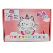 Детский набор косметики "The Pretty girl" 2605J-JY2405 лаки, тени, помада. Изображение №4 Детский набор косметики "The Pretty girl" 2605J-JY2405 лаки, тени, помада. Изображение №4