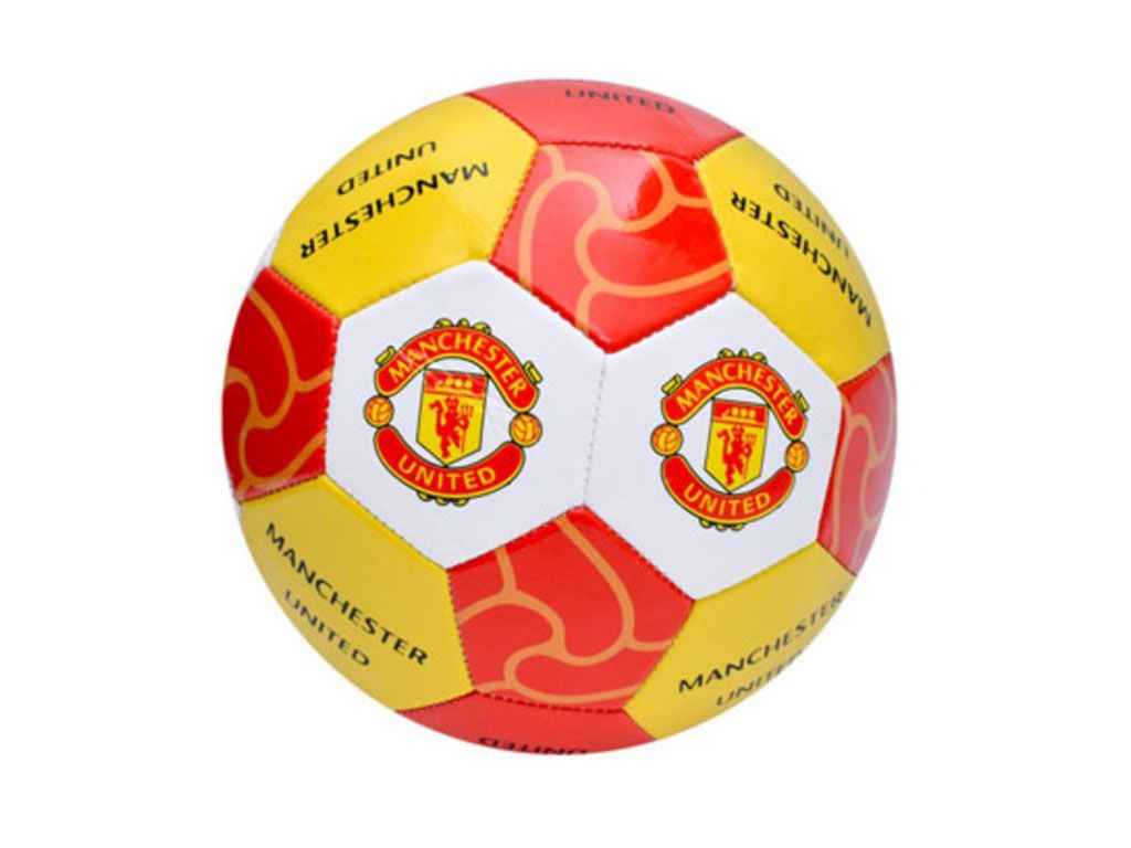 Мяч футбольний розмір 5 ПВХ вага 280г в асортименті EN 3312 MANCHESTER UNITED ТМ METR Мяч футбольний розмір 5 ПВХ вага 280г в асортименті EN 3312 MANCHESTER UNITED ТМ METR