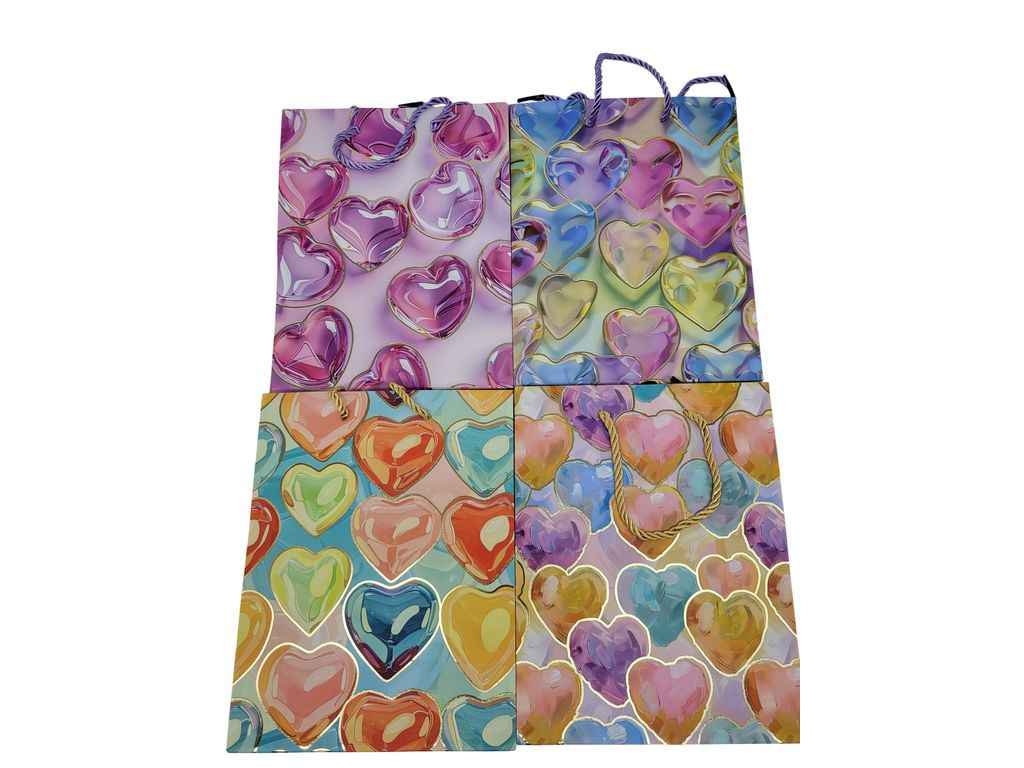 Пакет подарунковий Love L 41,5*30*12см паперовий QZGZD-558C/Q679-L ТМ PRC Пакет подарунковий Love L 41,5*30*12см паперовий QZGZD-558C/Q679-L ТМ PRC