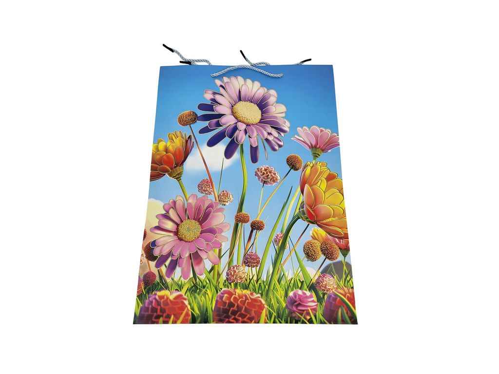 Пакет подарунковий Квіти S 23*18*10см Q584-S ТМ PRC Пакет подарунковий Квіти S 23*18*10см Q584-S ТМ PRC