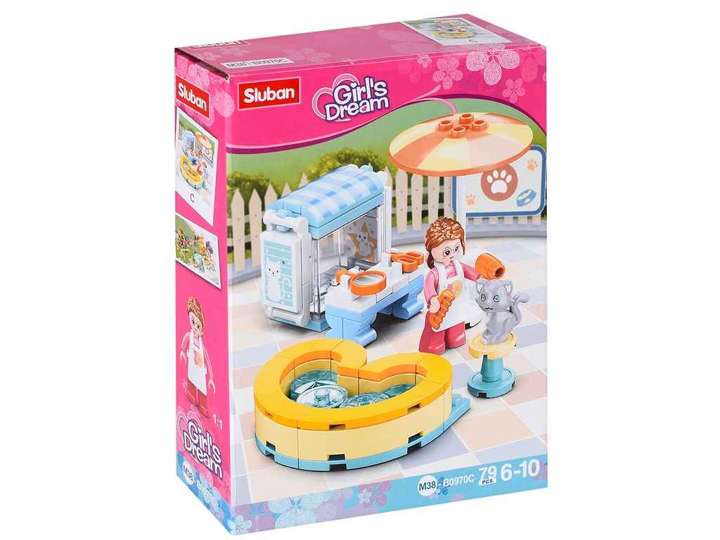 Конструктор SLUBAN ігровий майданчик M38-B0970 C ТМ SLUBAN Конструктор SLUBAN ігровий майданчик M38-B0970 C ТМ SLUBAN