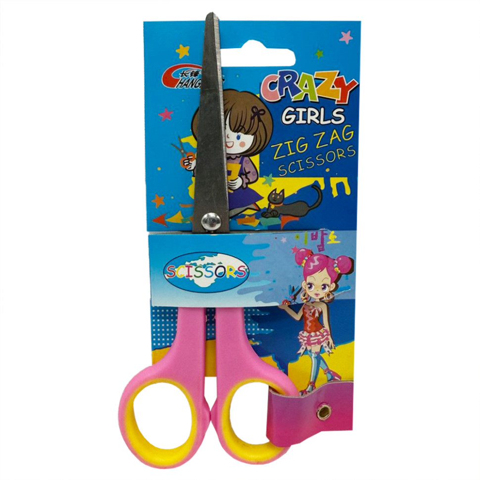 Дитячі ножиці канцелярські "№6 Scissors C" 50434(Pink) Дитячі ножиці канцелярські "№6 Scissors C" 50434(Pink)