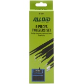 Набір пінцетів радіотехнічних 9 од (NP-9494) Alloid. Зображення №2