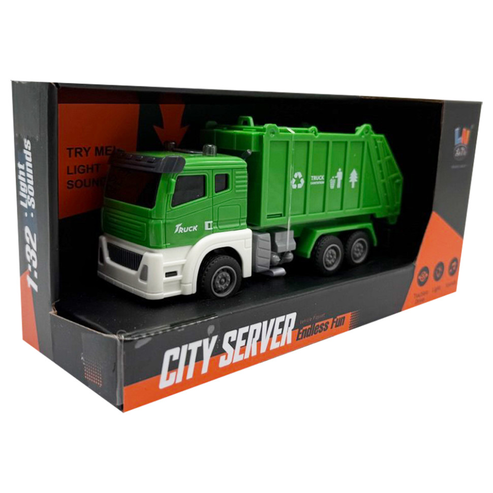 Детская игрушечная машинка "Муровоз" D-007AB(Green) свет и звук Детская игрушечная машинка "Муровоз" D-007AB(Green) свет и звук