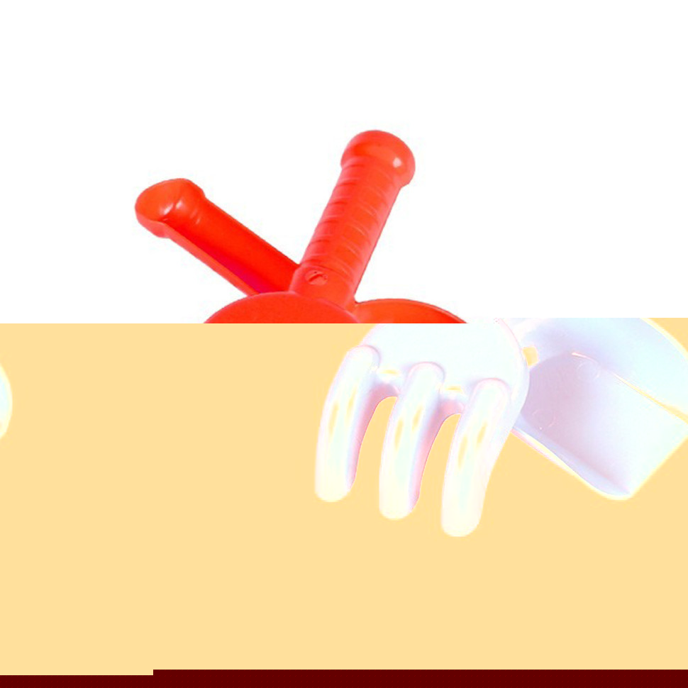 Дитячий іграшковий набір "Лопатка+грабельки" 2865TXK Синій Дитячий іграшковий набір "Лопатка+грабельки" 2865TXK Синій