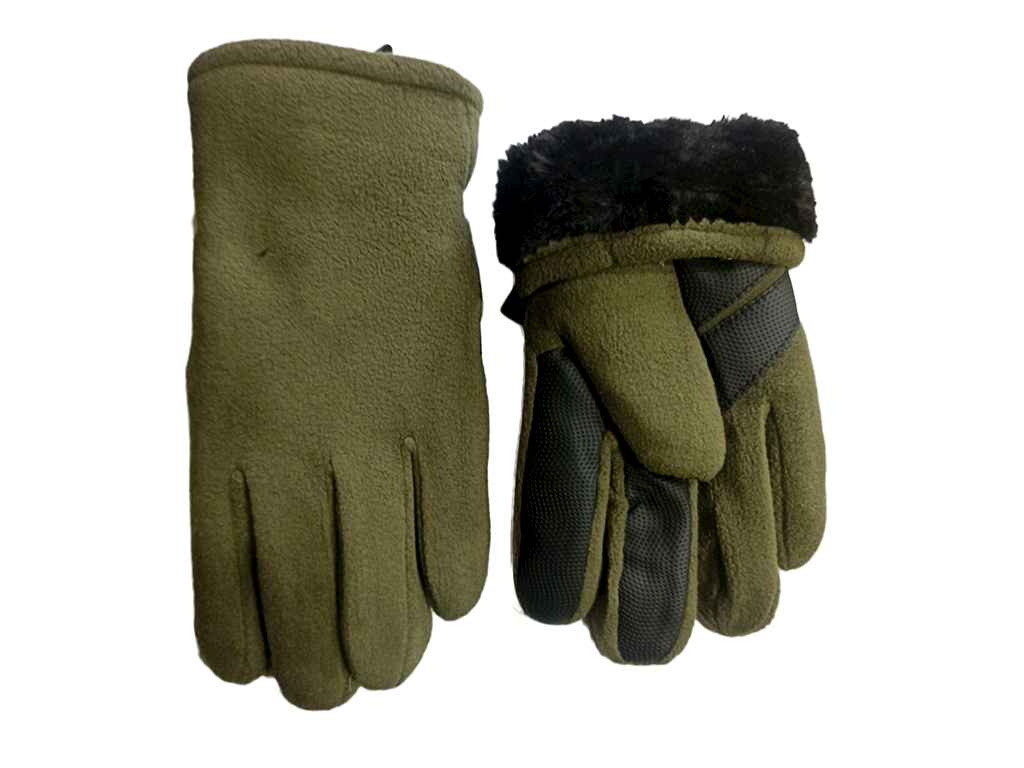 Перчатки хакі плюш на флісі арт.140 ПМ2М р.XL ТМ Piush Перчатки хакі плюш на флісі арт.140 ПМ2М р.XL ТМ Piush