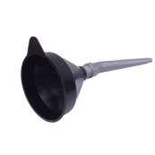 Лійка пластикова кутом розбірна (металева сітка) сіра Україна. Изображение №2