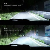 Лампа LED Міні Лінзи H4 D37мм 70/100w 8000/11000LM/6000K 3570 Module 9-30V Canbus Y7D. Изображение №4