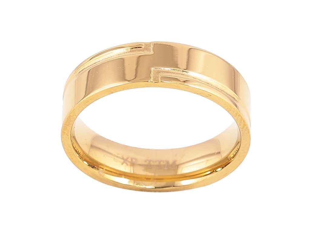 Каблучка Stainless Steel 14К Декоративний візерунок 6мм 10749 р.16,5 ТМ XUPING Каблучка Stainless Steel 14К Декоративний візерунок 6мм 10749 р.16,5 ТМ XUPING