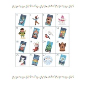 Адвент із саморобками та завданнями 4-6 років АДВ009, 15 шаблонів. Зображення №6