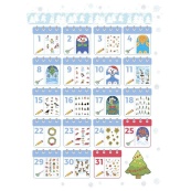 Адвент з поробками та завданнями "Новорічні дива власноруч" АДВ005, 3-4 роки. Зображення №9