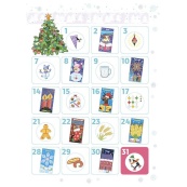 Адвент з поробками та завданнями "Новорічні дива власноруч" АДВ006, 4-6 років. Зображення №6