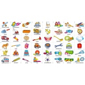 Дитяча книга Розвивалочка "Важливі професії" 1581002, 48 наліпок. Зображення №4