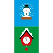 Мозаїка з наліпок для малюків "Санта" 166068, 8 сторінок. Зображення №3