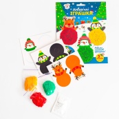 Набір для творчості "Новорічні іграшки" 10100680У із сюрпризом. Зображення №2