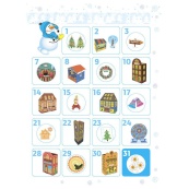 Адвент-календар з поробками та завданнями "Новорічні дива власноруч" АДВ003, 6-8 років. Зображення №5